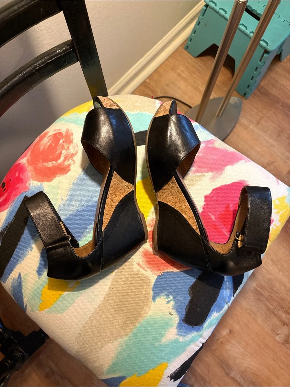 Miz Mooz leather wedge sandals